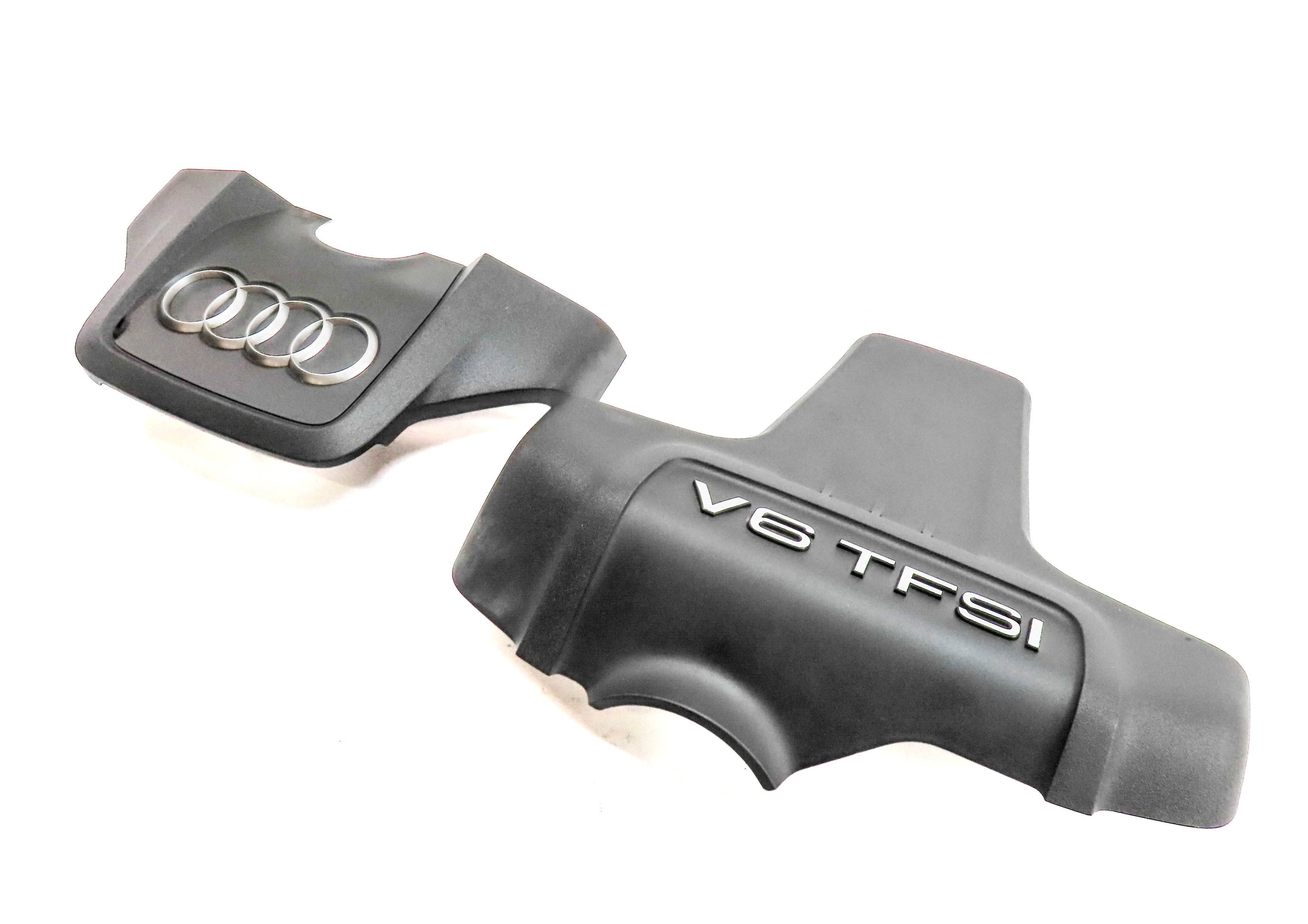 09-16 AUDI A6 A7 A8 Q5 Q7 S5 SQ5 3.0L SUPERCHARGED ENGINE COVER TRIM SET 2 — exact item pictured